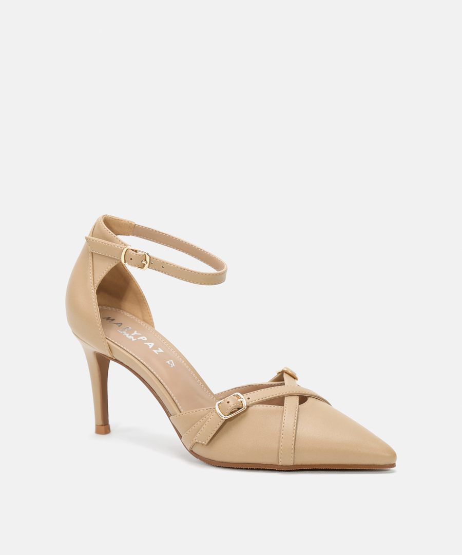 Zapatos tacón hebillas cruzadas image number null